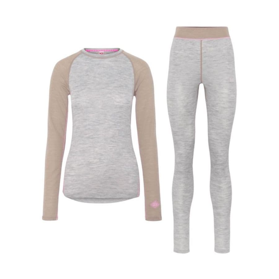 Kari Traa Kaia, Sett, Dame, Light Grey Melange