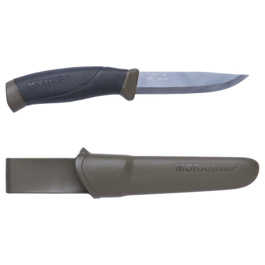 Morakniv Companion (S), kniv, mørkegrønn