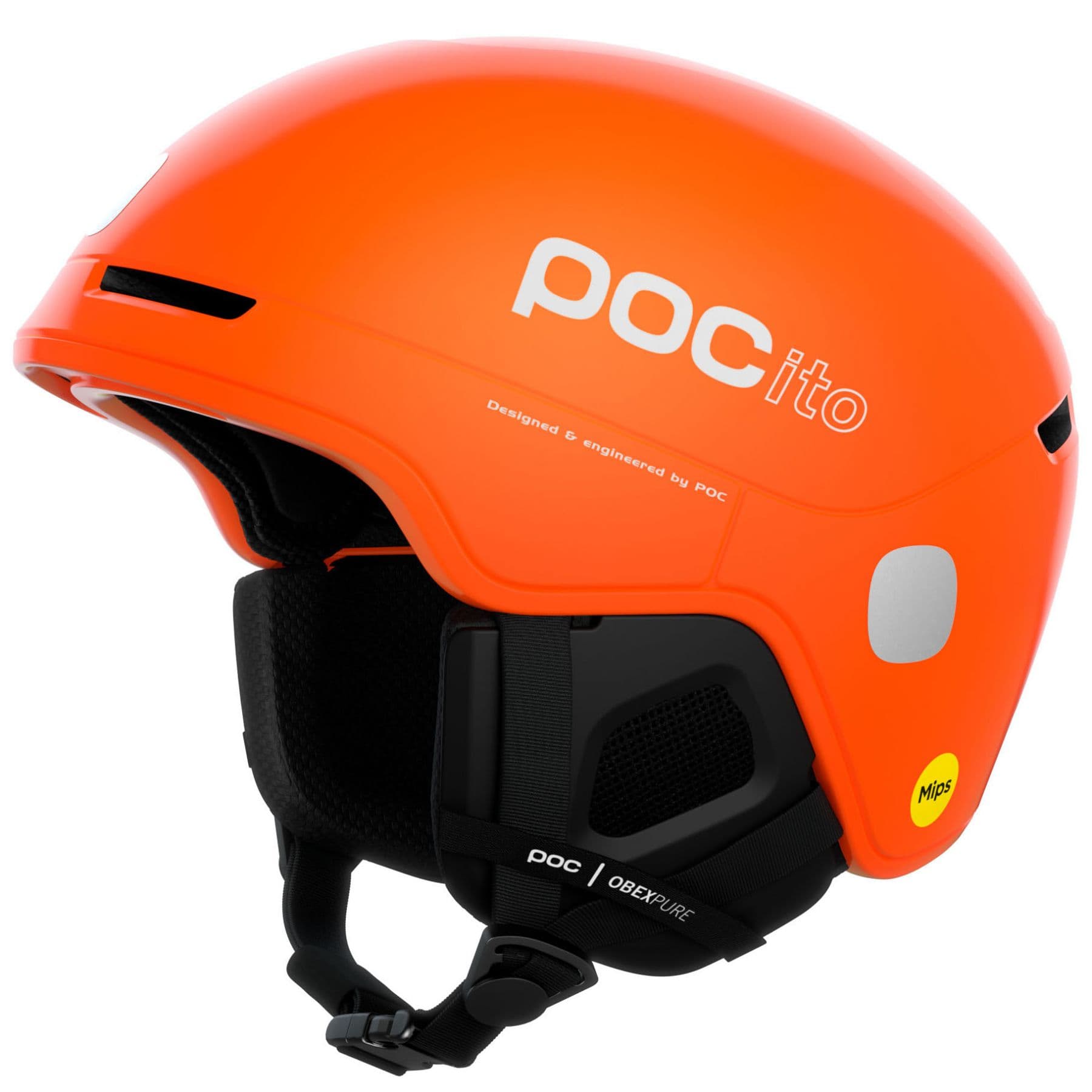 POCito Obex Mips, Skihjelm, Fluorescent Orange