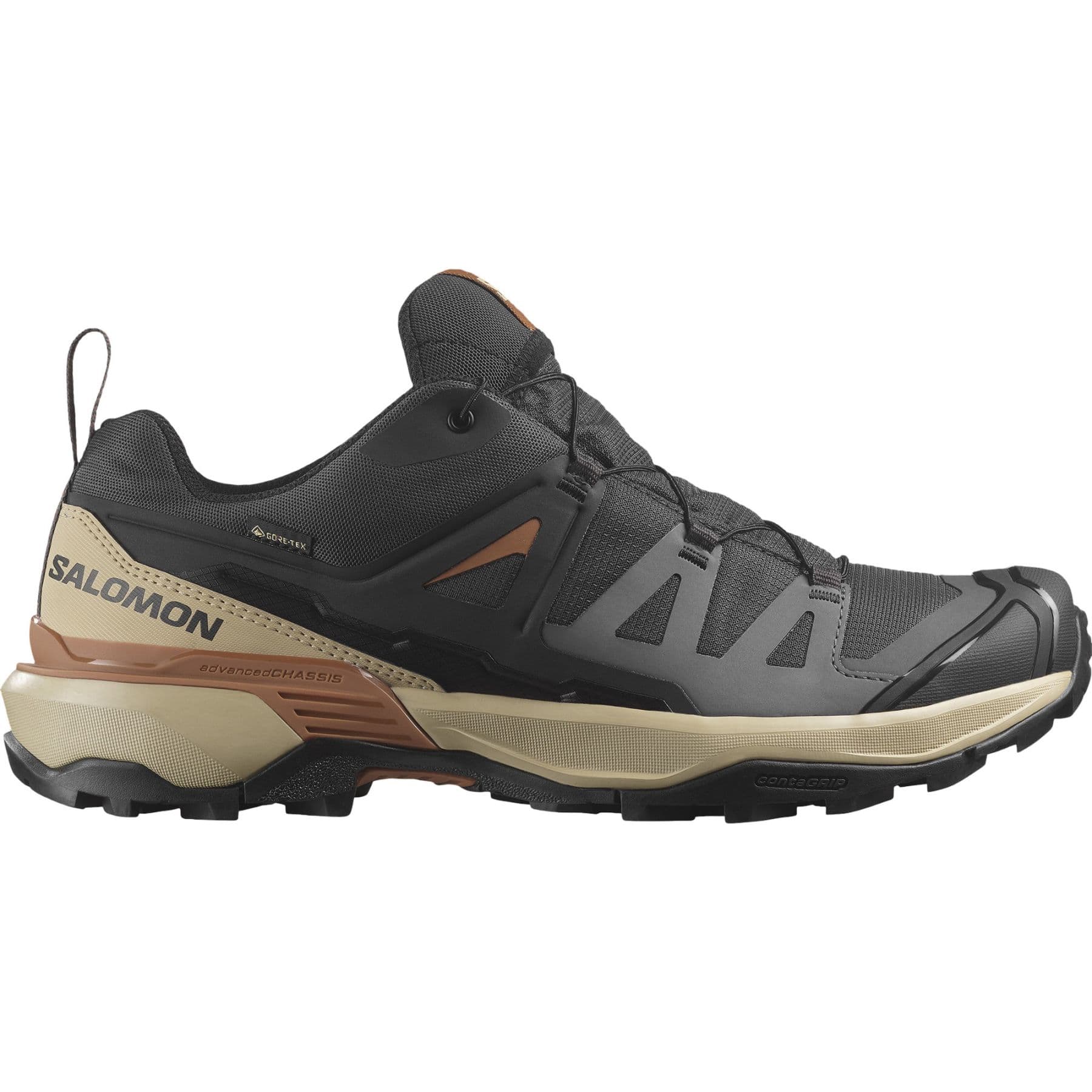 Salomon X Ultra 360 GTX, Tursko, Herre, Phantom/Safari/Caramel Cafe