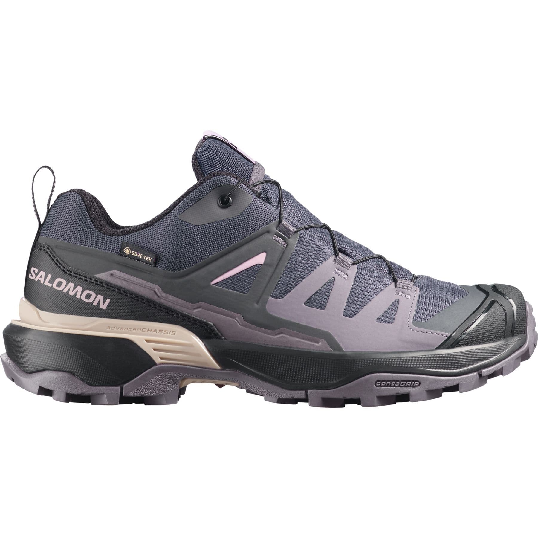 Salomon X Ultra 360 GTX W, Tursko, Dame, Nine Iron/Excalibur/Shadow Gray
