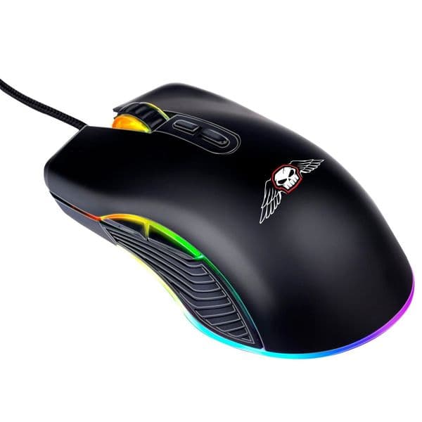 No Fear Gamingmus 7200dpi RGB Lys