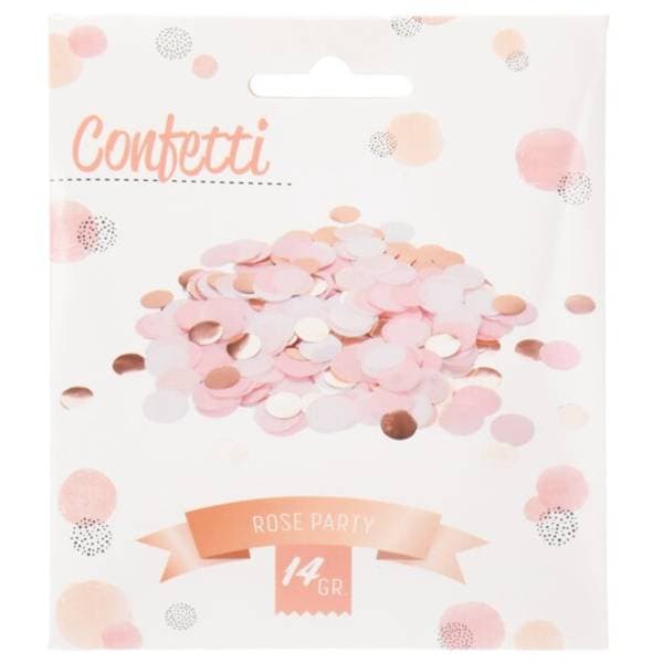 Papirkonfetti Rosegull 14g