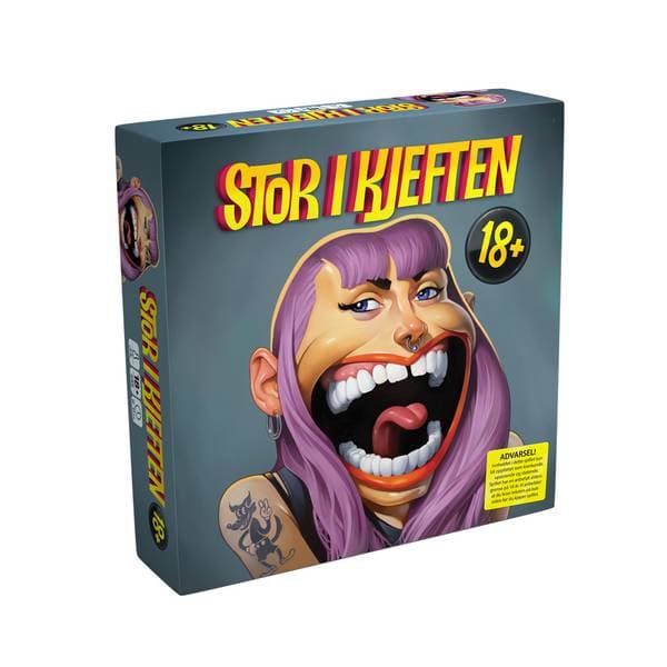 Stor I Kjeften 18+ Brettspill