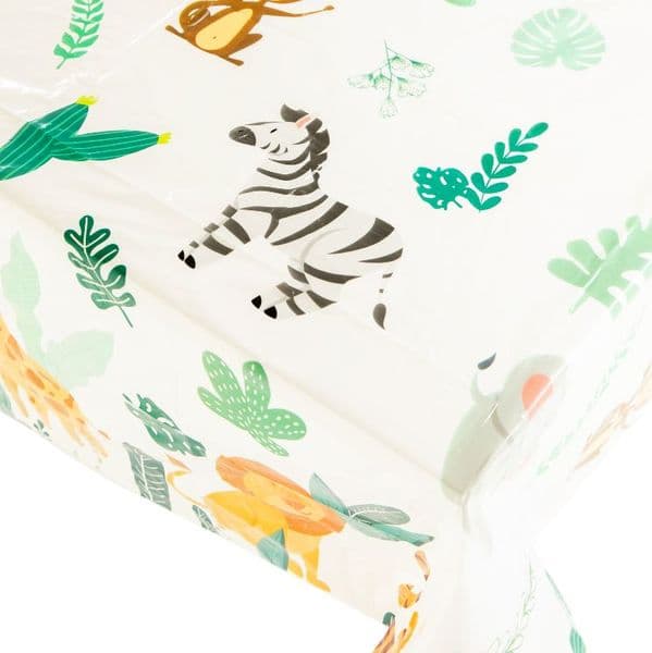 Bordduk Plast Safari Tema 220x130cm