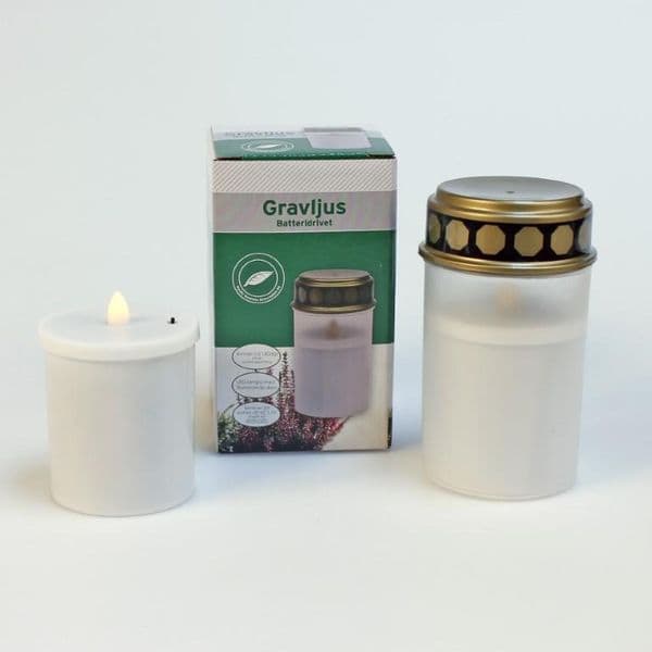 Gravlykt LED 180 Dager