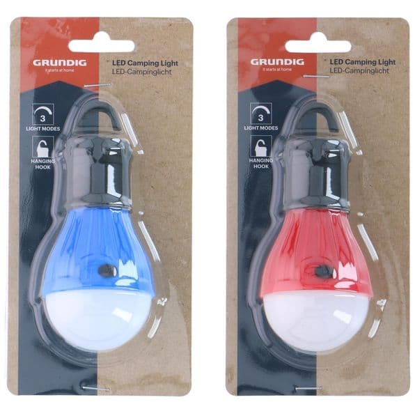 LED campinglykt med flere lysmoduser | Grundig turlykt