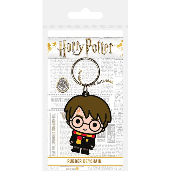 Harry Potter Nøkkelring Gummi 9cm