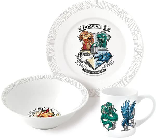Harry Potter Spisesett 3 Deler Keramikk