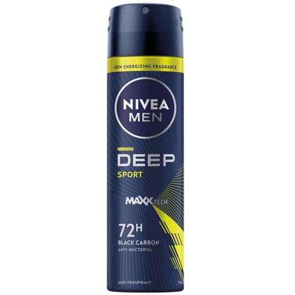 Nivea Men Deep Sport antiperspirant spray 150ml