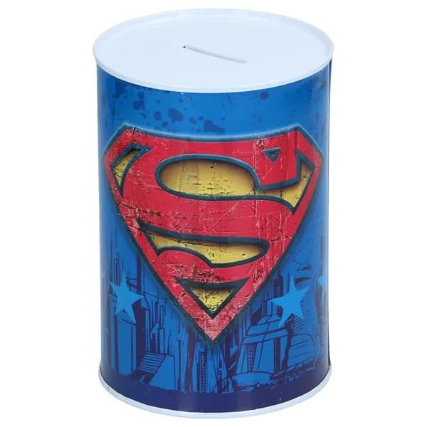 Marvel Superman sparebøsse Ø10x15cm