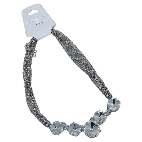 Lekkert Smykke Med Store Diamantperler