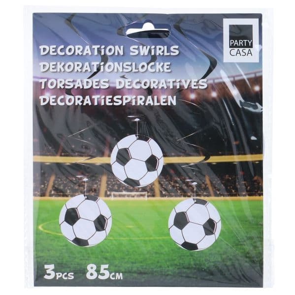 Fotball Hengedekrasjoner 3pk