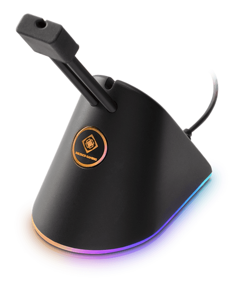 Deltaco Gaming Mouse Bungee RGB LED - Sort
