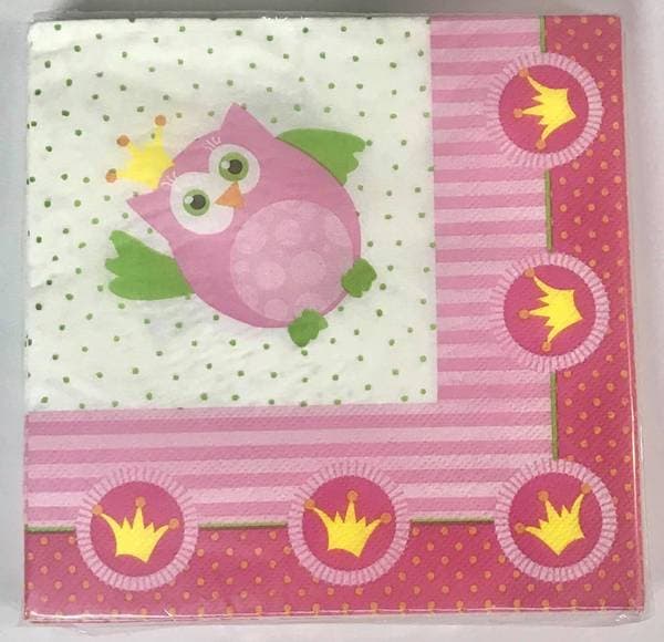 Prinsesseparty Servietter 20pk