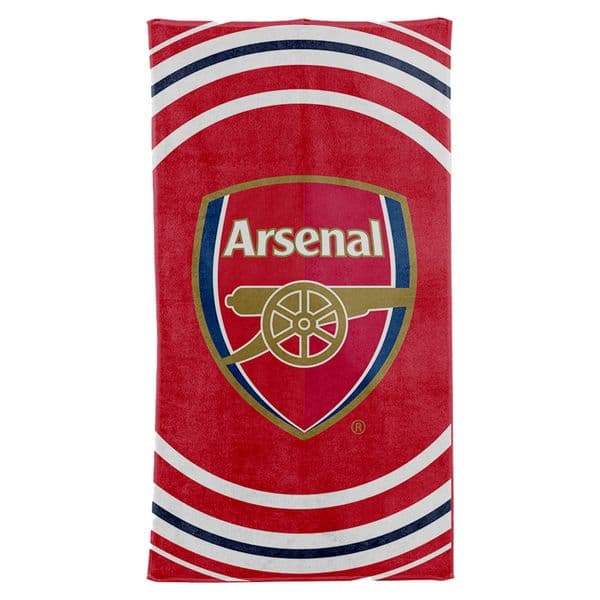 Arsenal badehåndkle 140x70 cm