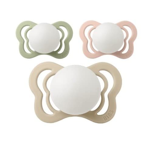 Bibs Couture Night Glow, Str. 1 (0-6 Md.), Anatomisk - Latex