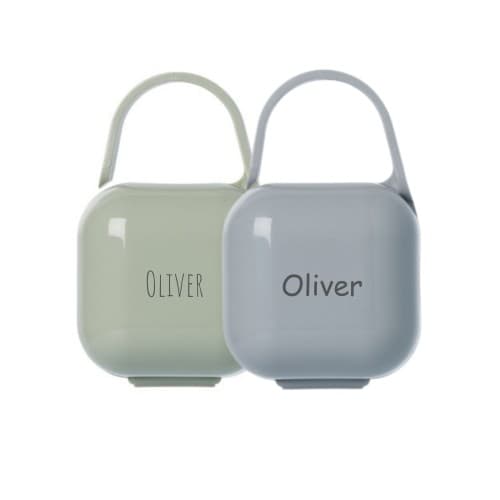 Kubisk Smokkeboks Med Navn, 2-pack, Tilgjengelig I Flere Farger
