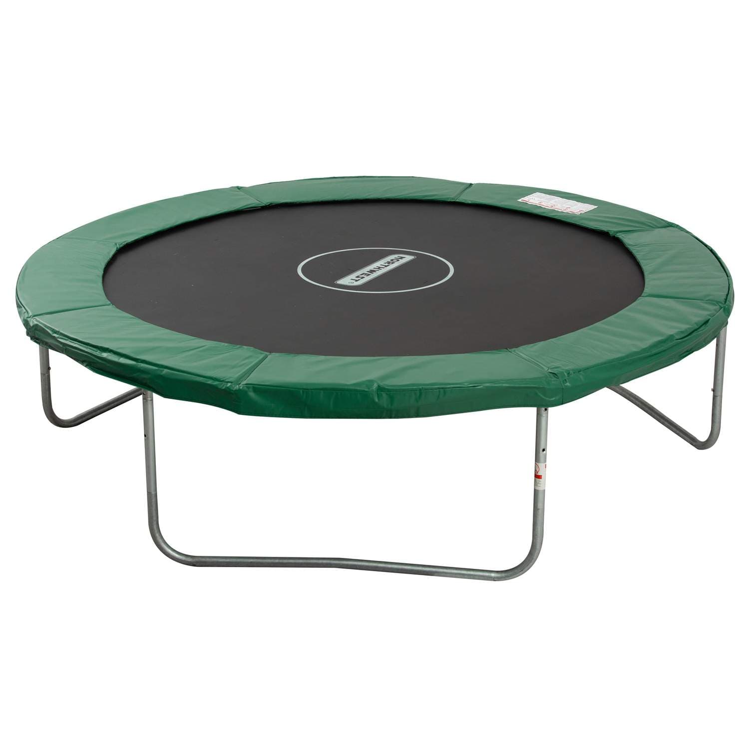 Grønn værbestandig kantbeskyttelse for trampoline 244 cm