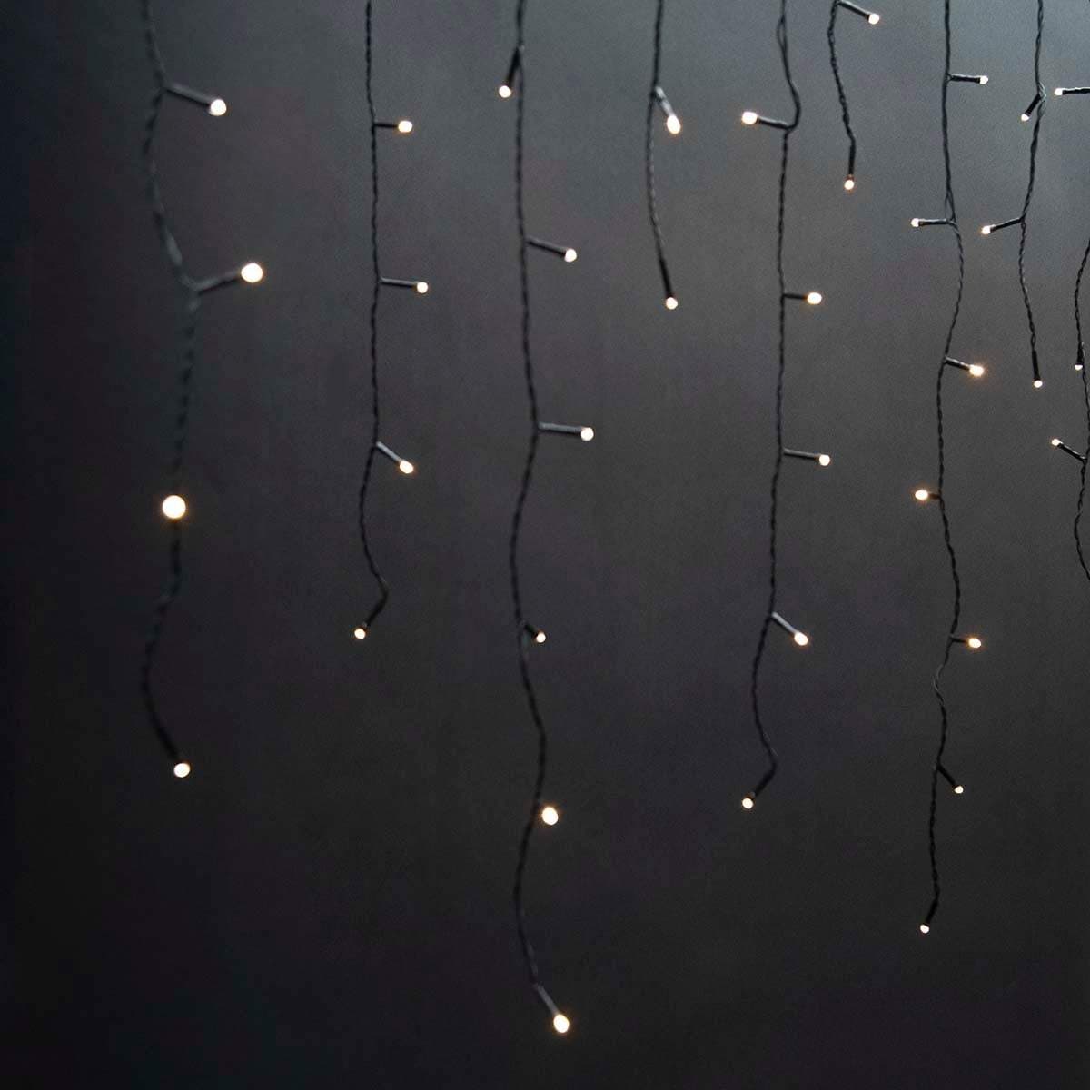 Dekorative Istaplys | 360 LED's | Varm Hvit | 9.00 m | Lyseffekter: 7 | Nettstrøm drevet