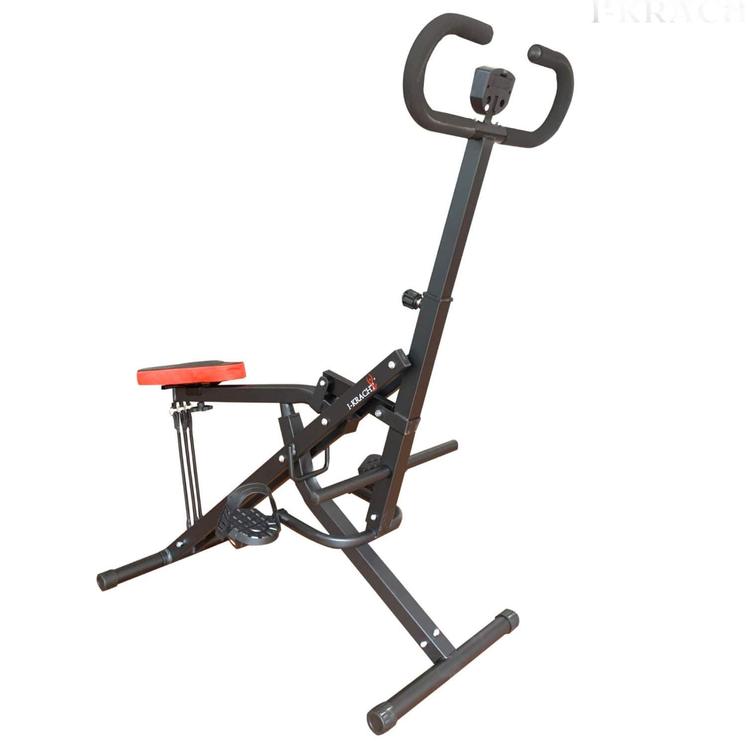 I-Kracht KT-00131: Total Fitness Crunch med Digital Monitor Black