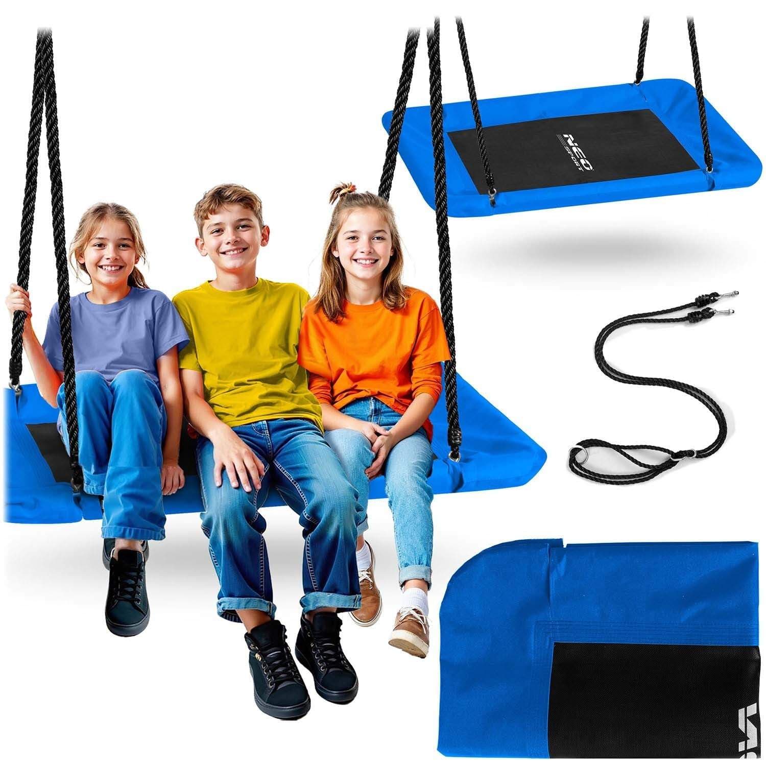 Rektangulær storkereirhuske Neo-Sport Swingo 110 x 70 cm