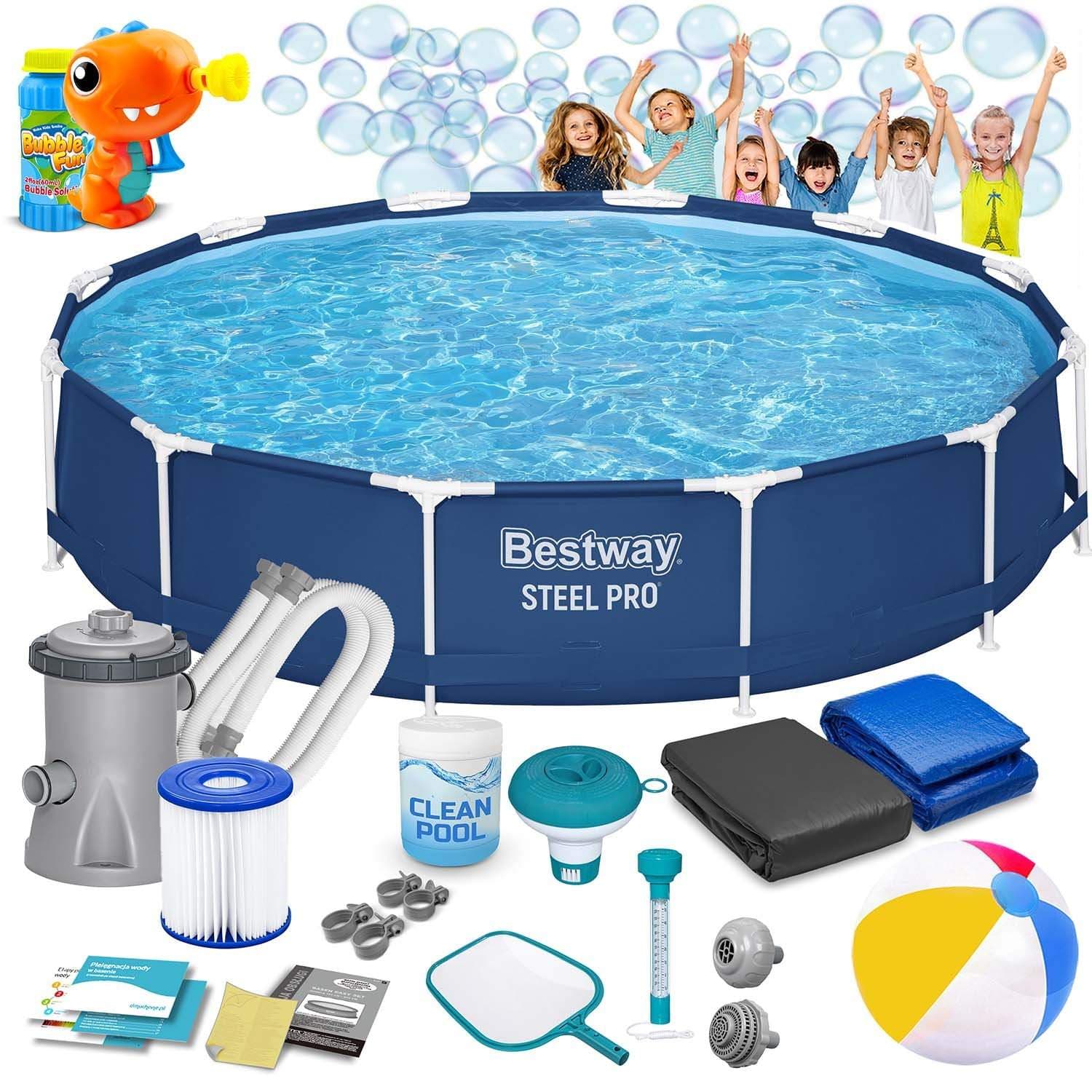 Ramme hagebasseng 366 x 76 cm 16 i 1 Bestway 56681