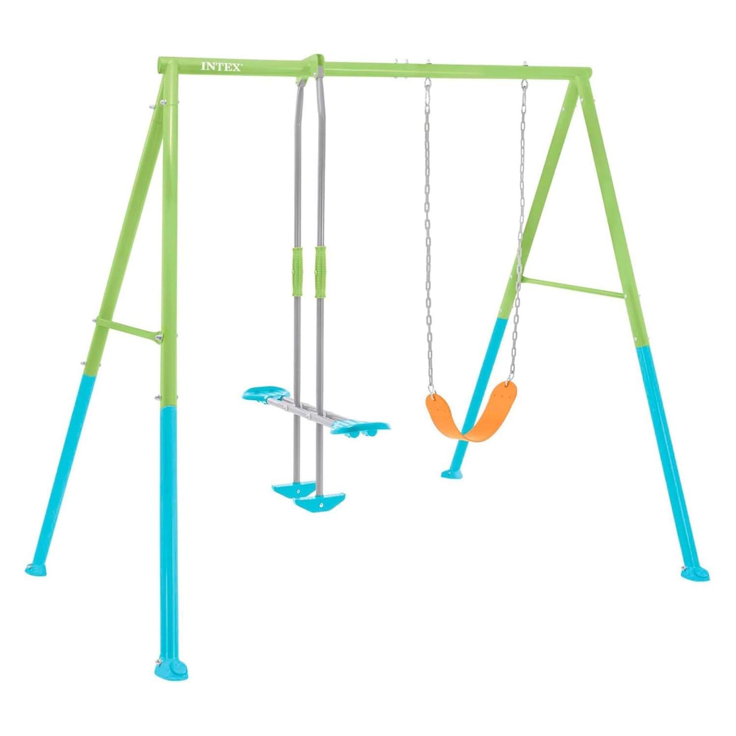 Dobbel hage huskelekesett for Kids Glider INTEX 44120