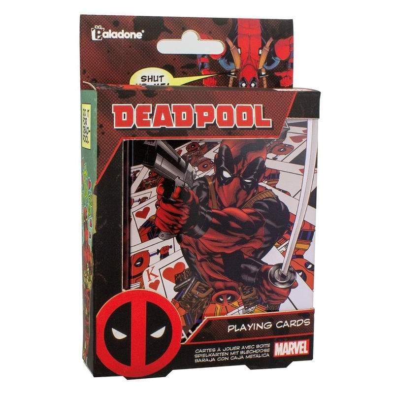 Deadpool spillkortstokk – 54 unike kort for moro skyld