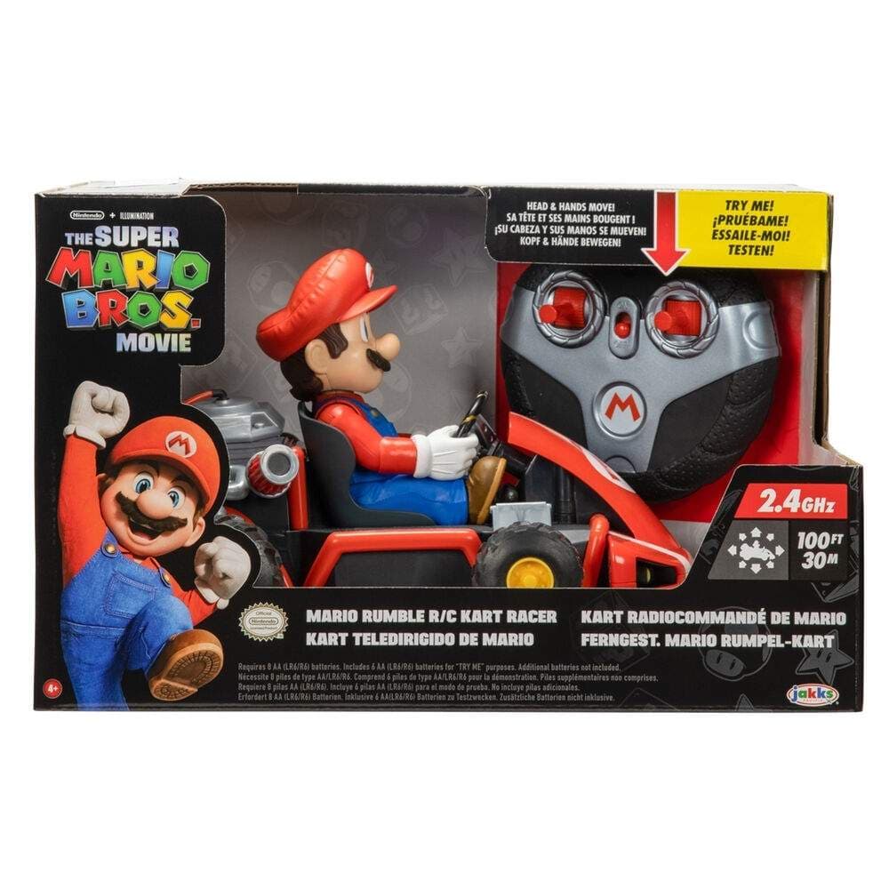 Super Mario Bros fjernkontrollbil med 2,4 GHz-teknologi