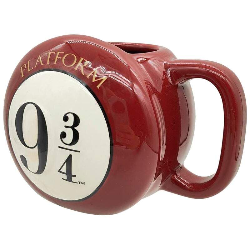 Harry Potter 3D-krus, Plattform 9 3/4-design, keramikk