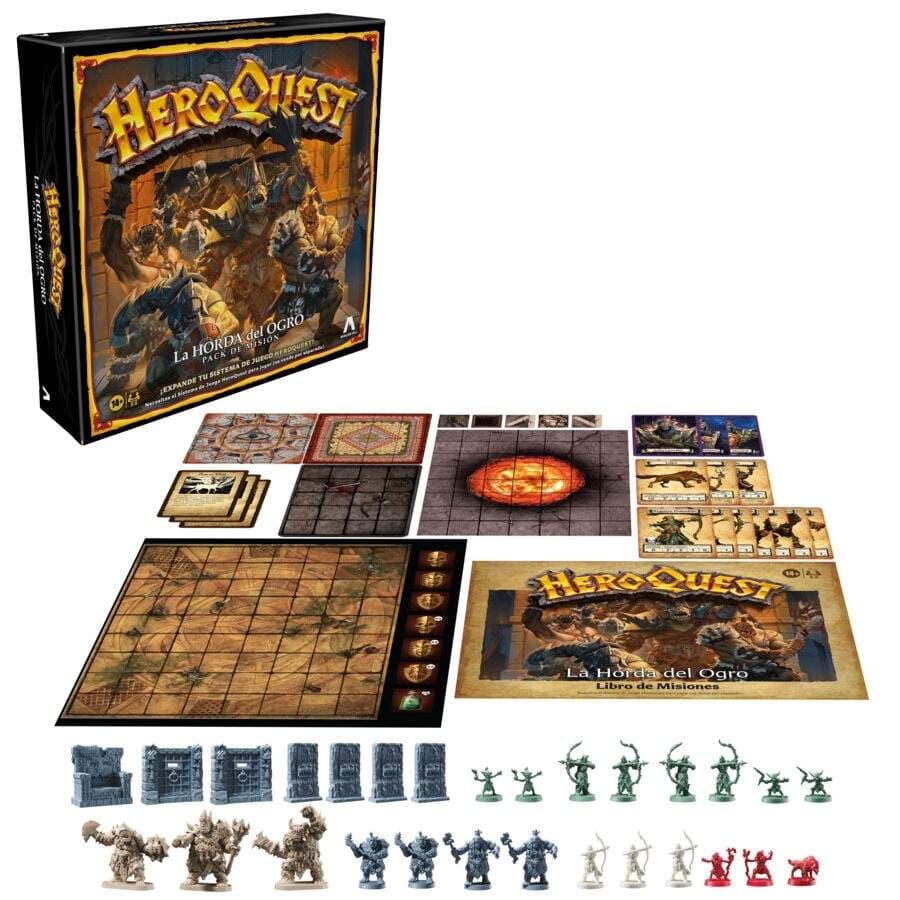 Heroquest Ogre Horde Expansion Brettspill for 2-5 spillere