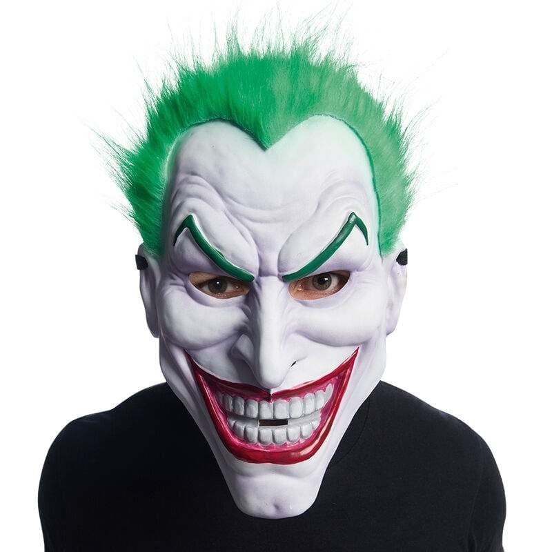 Joker voksen ansiktsmaske for Halloween, kostymefester, cosplay