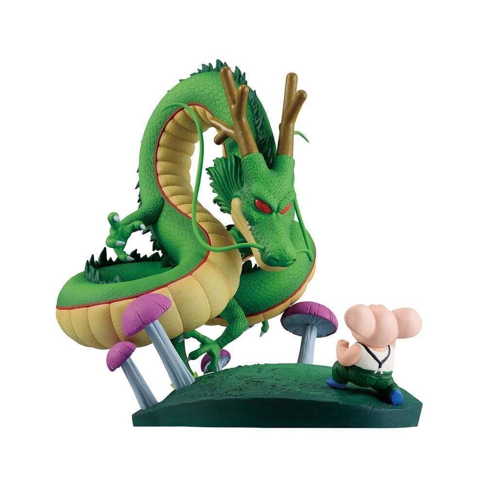 Dragon Ball Ichibansho figur 14 cm Oolong & Shenron samleobjekt