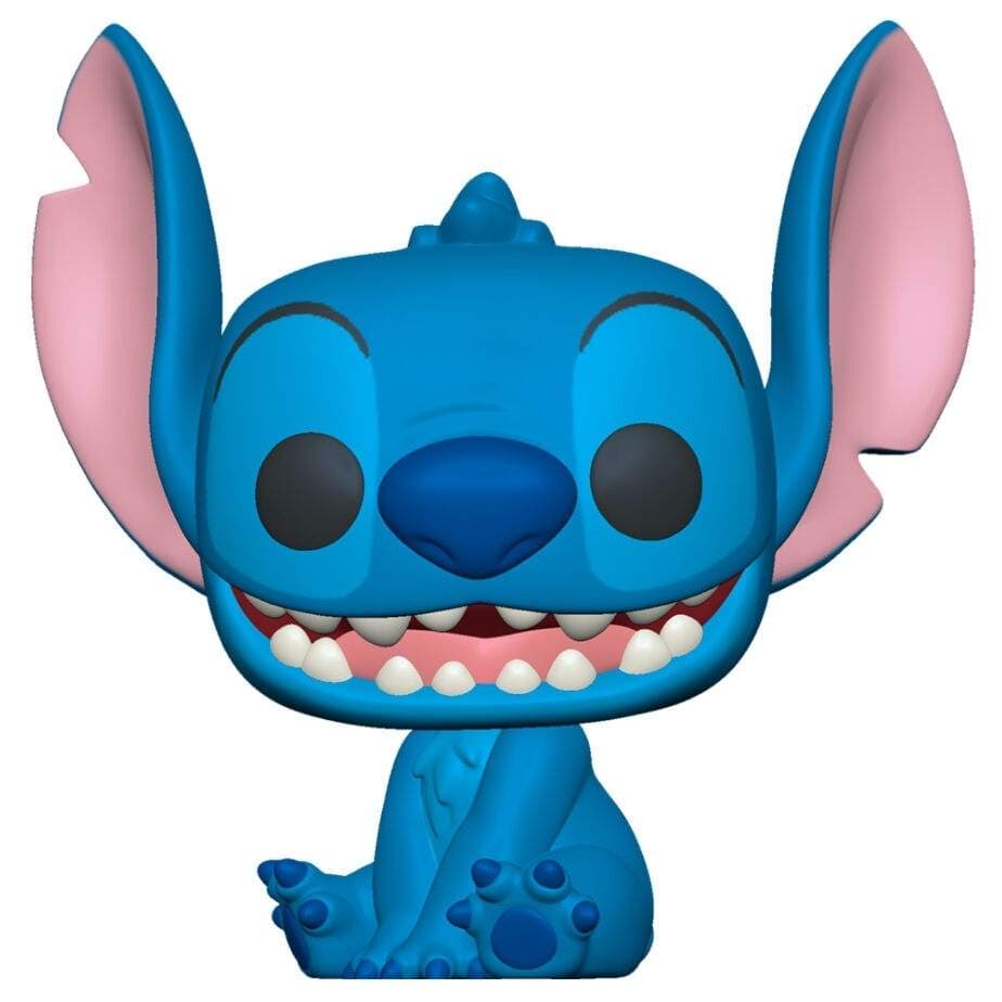 Smilende sittende sømfigur fra Lilo og Stitch, samleobjekt