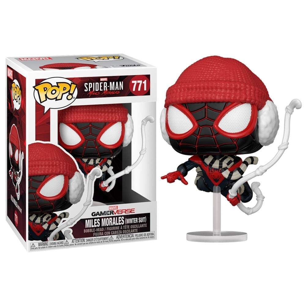 Spiderman Miles Morales Vinterdress for barn, størrelse 4-12