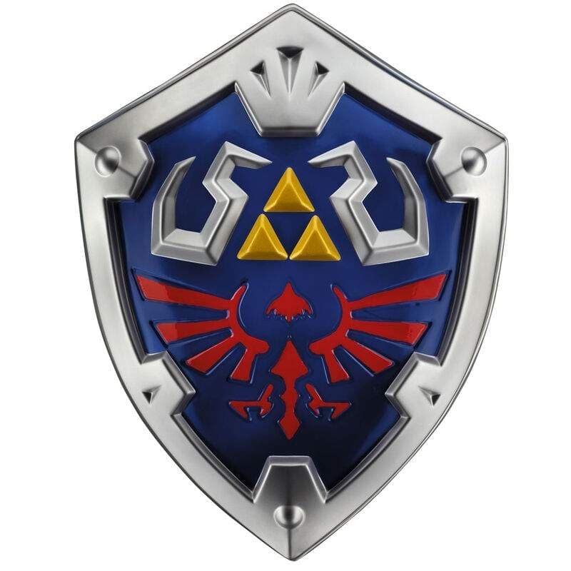 Hylian Shield for Zelda Game, slitesterk design, ikonisk stil
