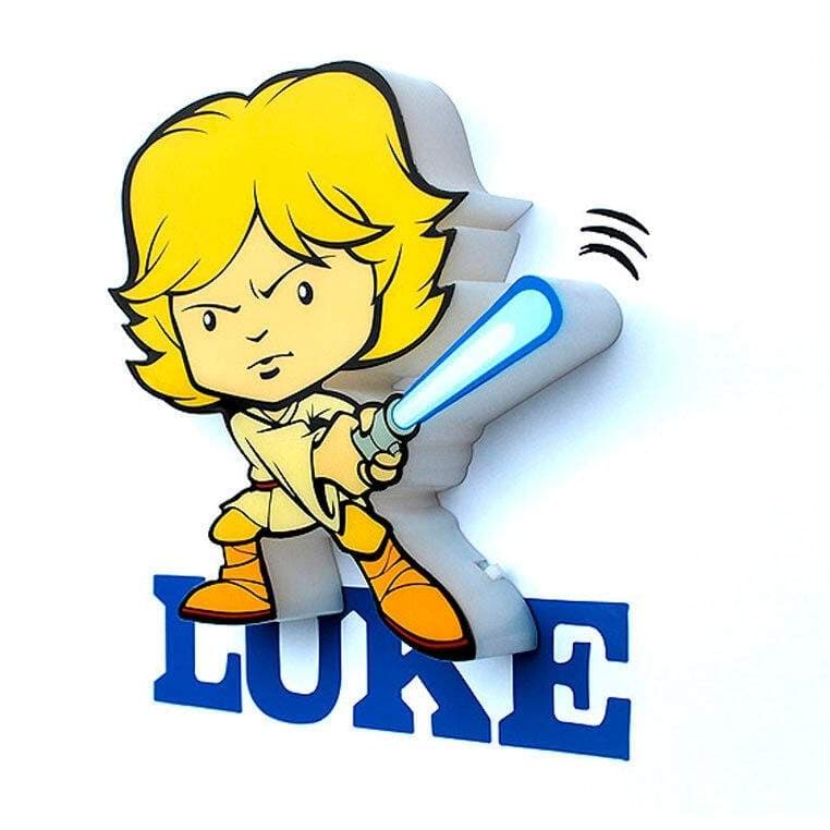 Star Wars 3D Light FX minilampe - Luke Skywalker Design