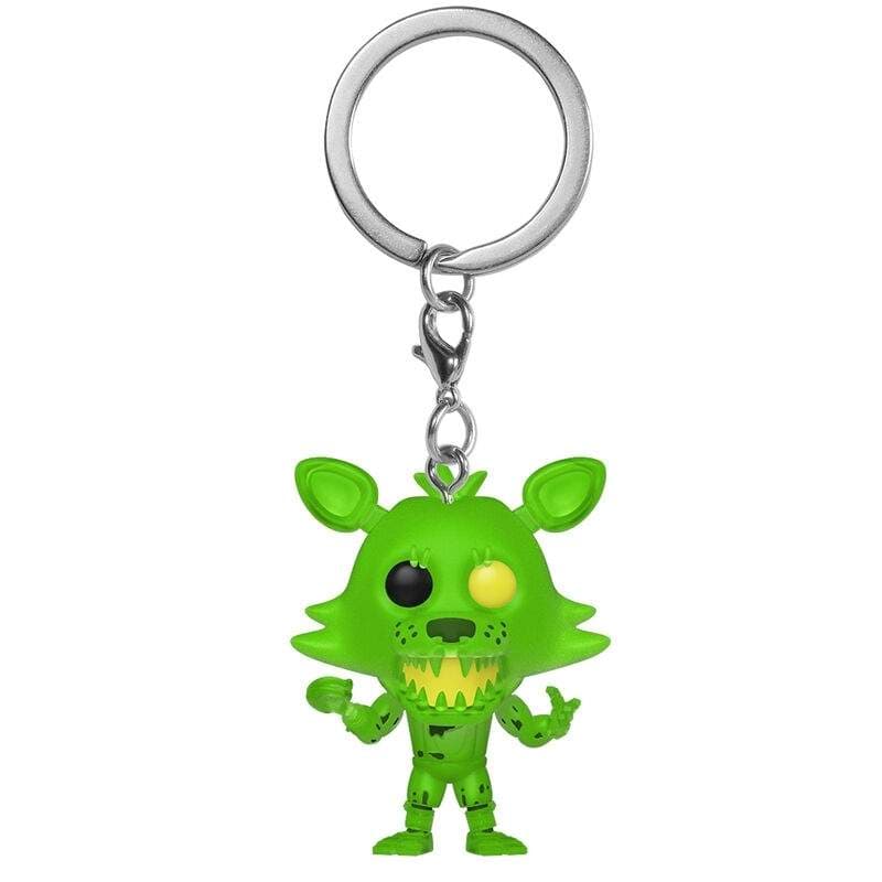Five Nights at Freddy's Pocket POP nøkkelring - Radioactive Foxy
