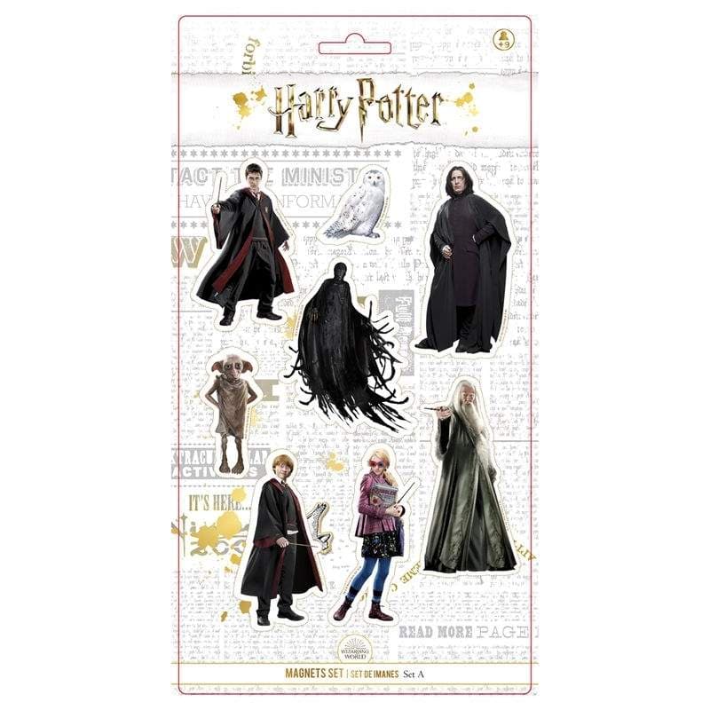 Harry Potter-karakterer magnetsett - 8 unike design