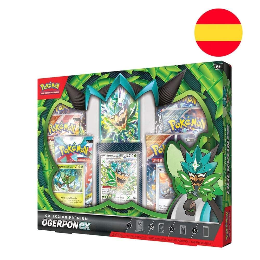 Spansk Pokémon samlekortspillboks – 60 kort inkludert