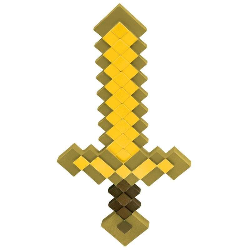 Minecraft Gold Sword, slitesterk design, perfekt for kamp