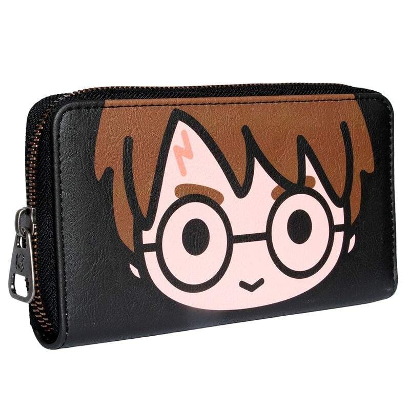 Chibi Harry Potter-lommebok for kort og kontantoppbevaring