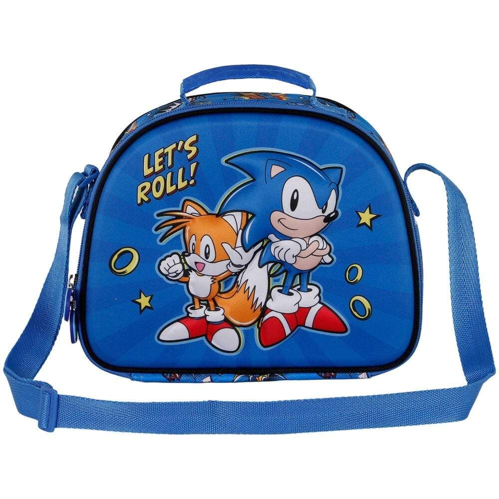 Sonic The Hedgehog 3D lunsjpose for barn, isolert design