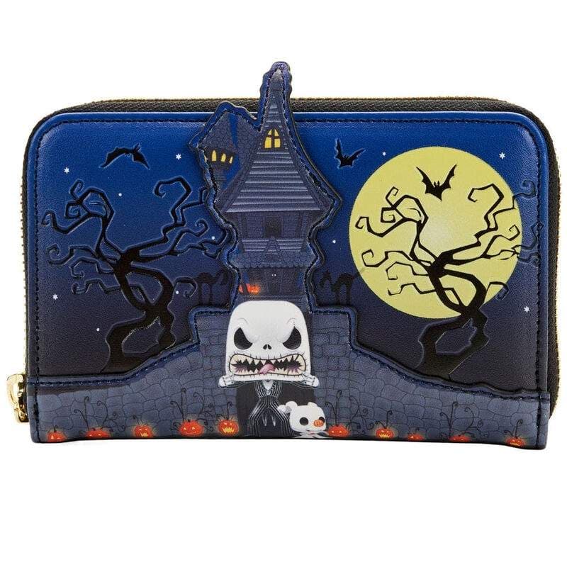 Loungefly Disney Disney Nightmare Before Christmas Jack Skellington lommebok