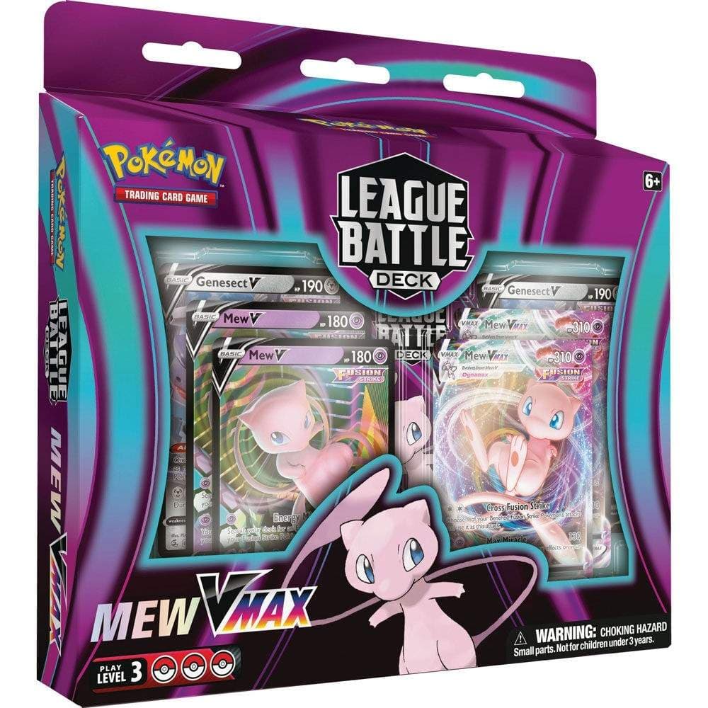 Spansk blisterpakning Pokemon Mew VMax Trading Card Game