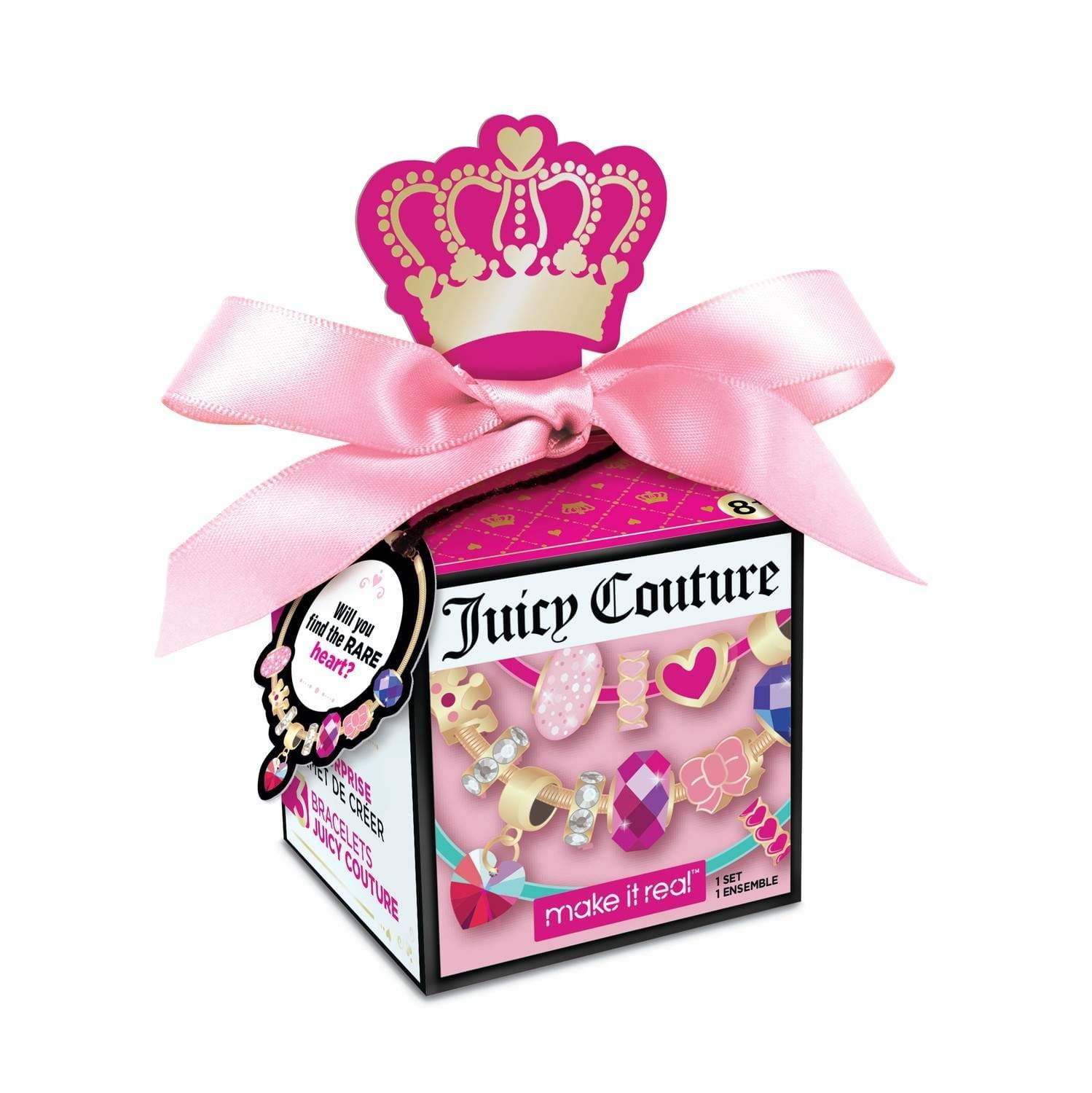 Gjør det til ekte Juicy Couture Blendende overraskelsesboks Gjør-det-selv-smykkesett
