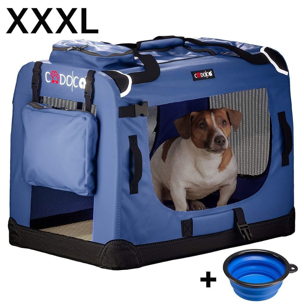 Hundetransportør – Marineblå, XXXL, sammenleggbar og bærbar