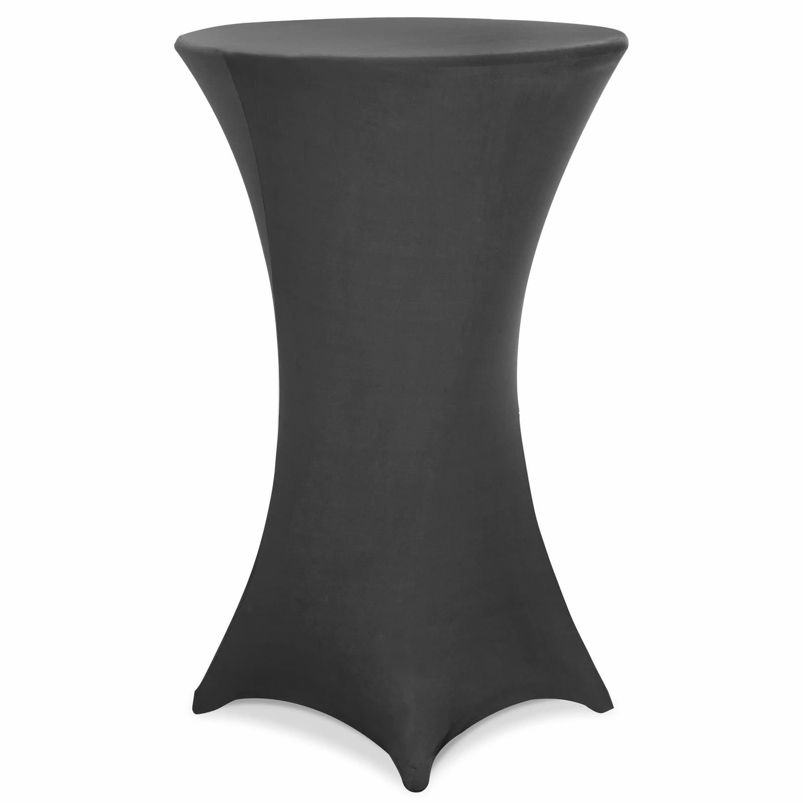Duk til cocktailbord, antrasitt, 70 cm, krøllebestandig