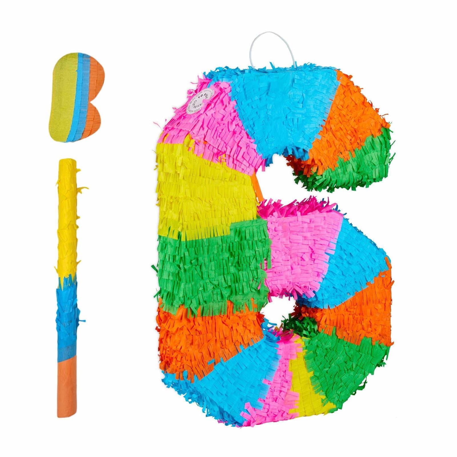 Tallpiñata med flaggermus og maske – Morsomt bursdagsfestspill